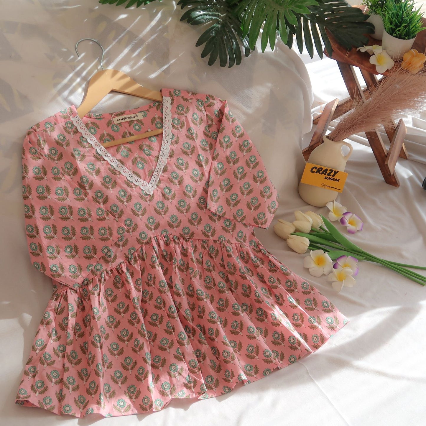 Raspberry Mojito Summer Girlie Short Kurti