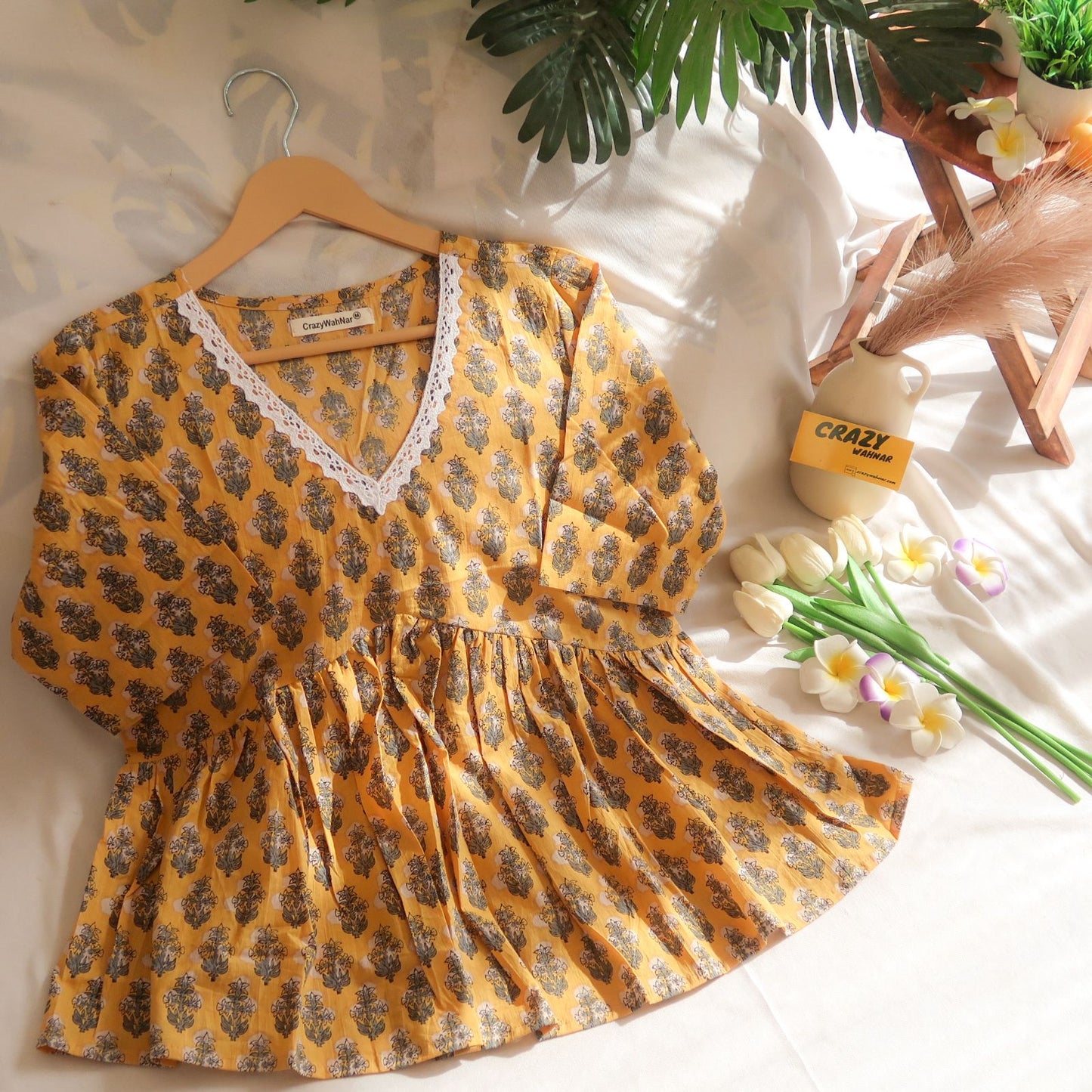 Mango margarita Summer Girlie Short Kurti