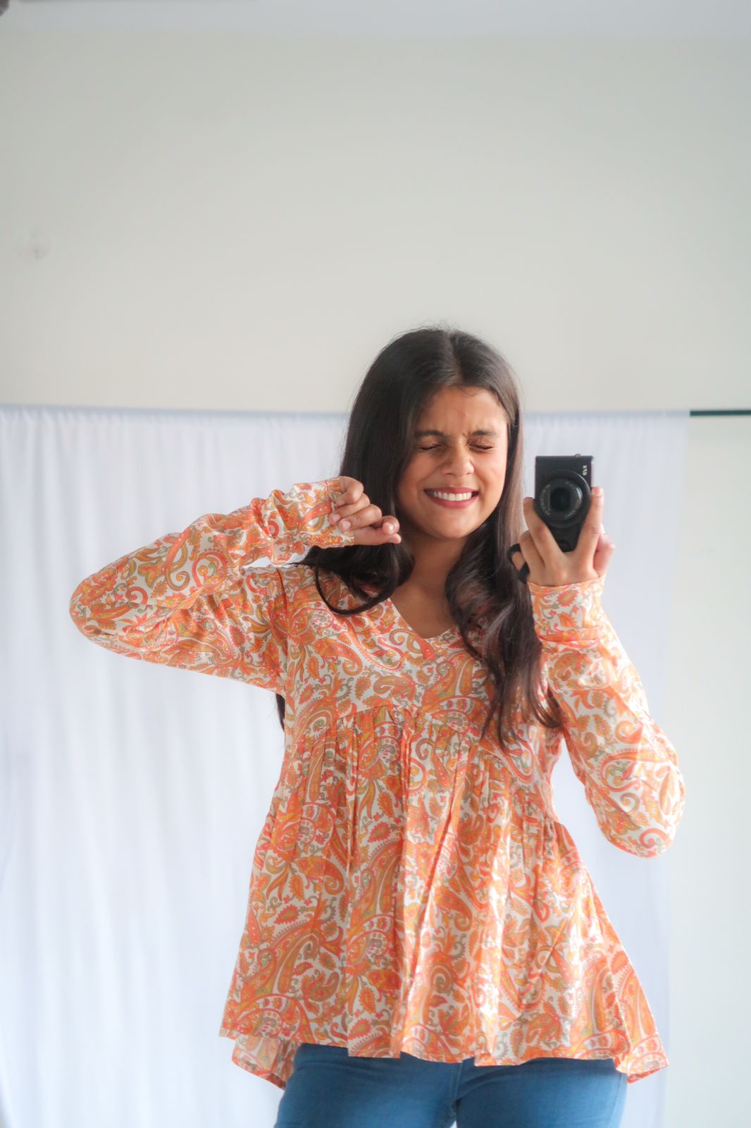 Citrus Kerry Churidar Short Kurti