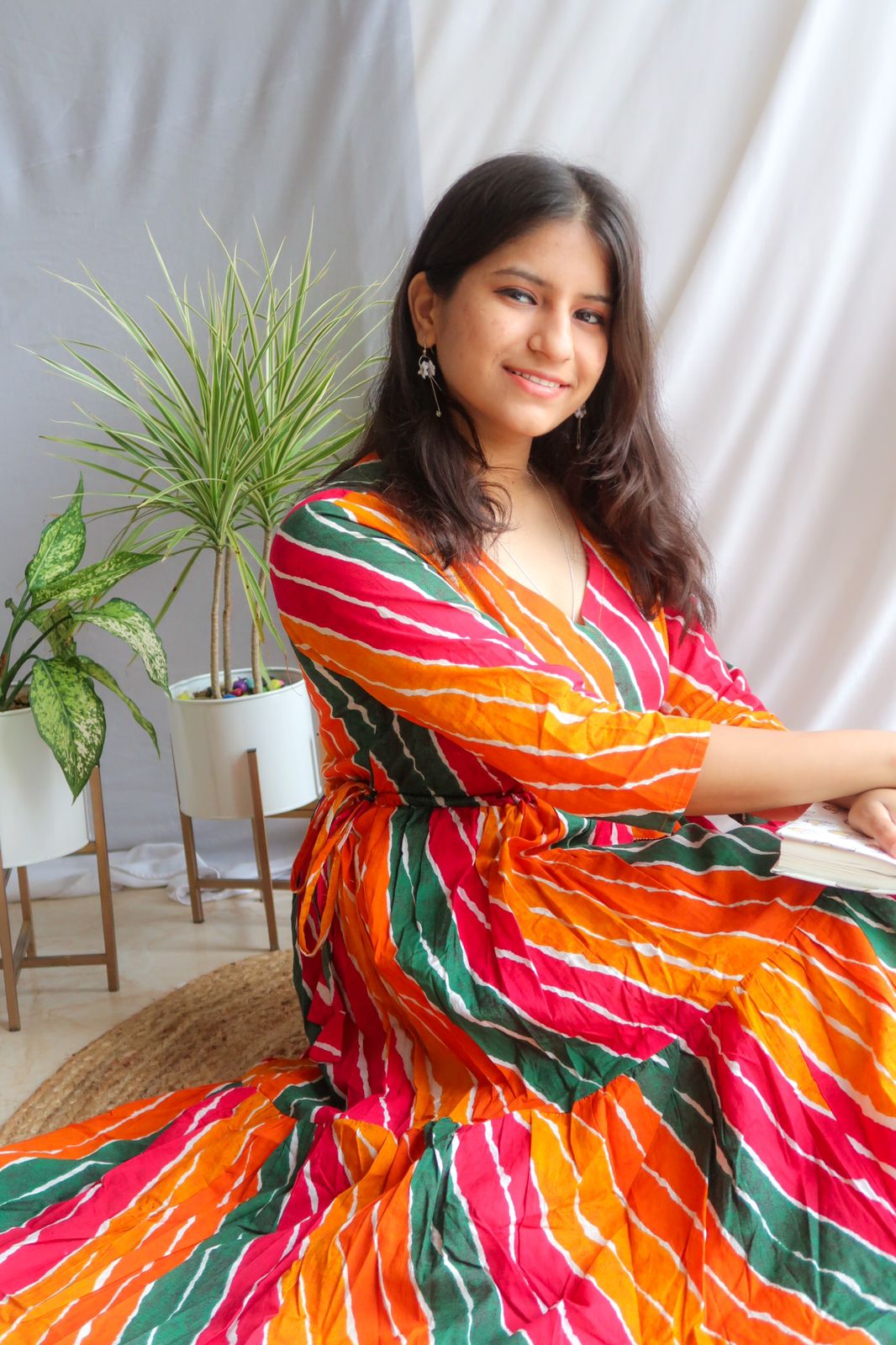 Leheriya Whimsy Cotton Dress