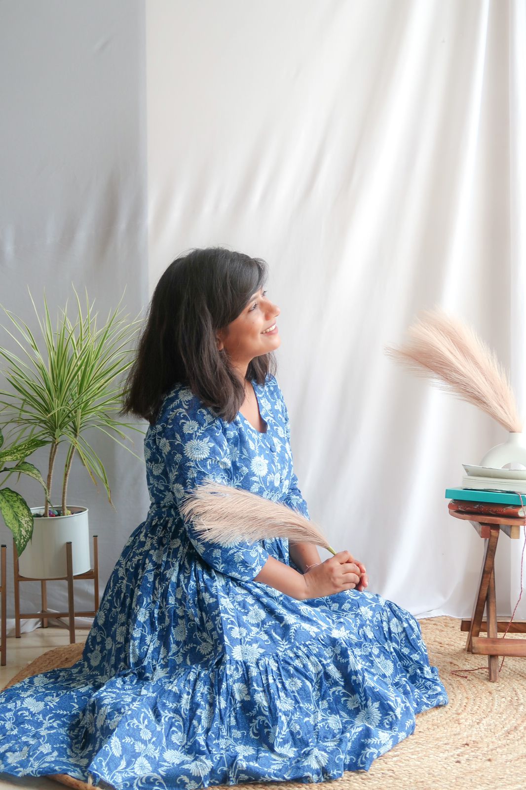 Bluebell Serenade Cotton Dress