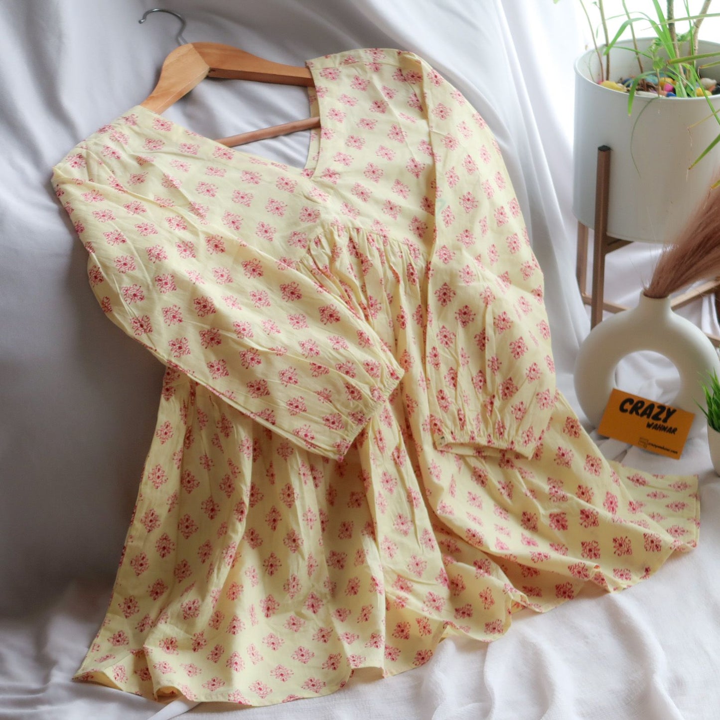 Sunny Artistry Peplum Top Short Kurti
