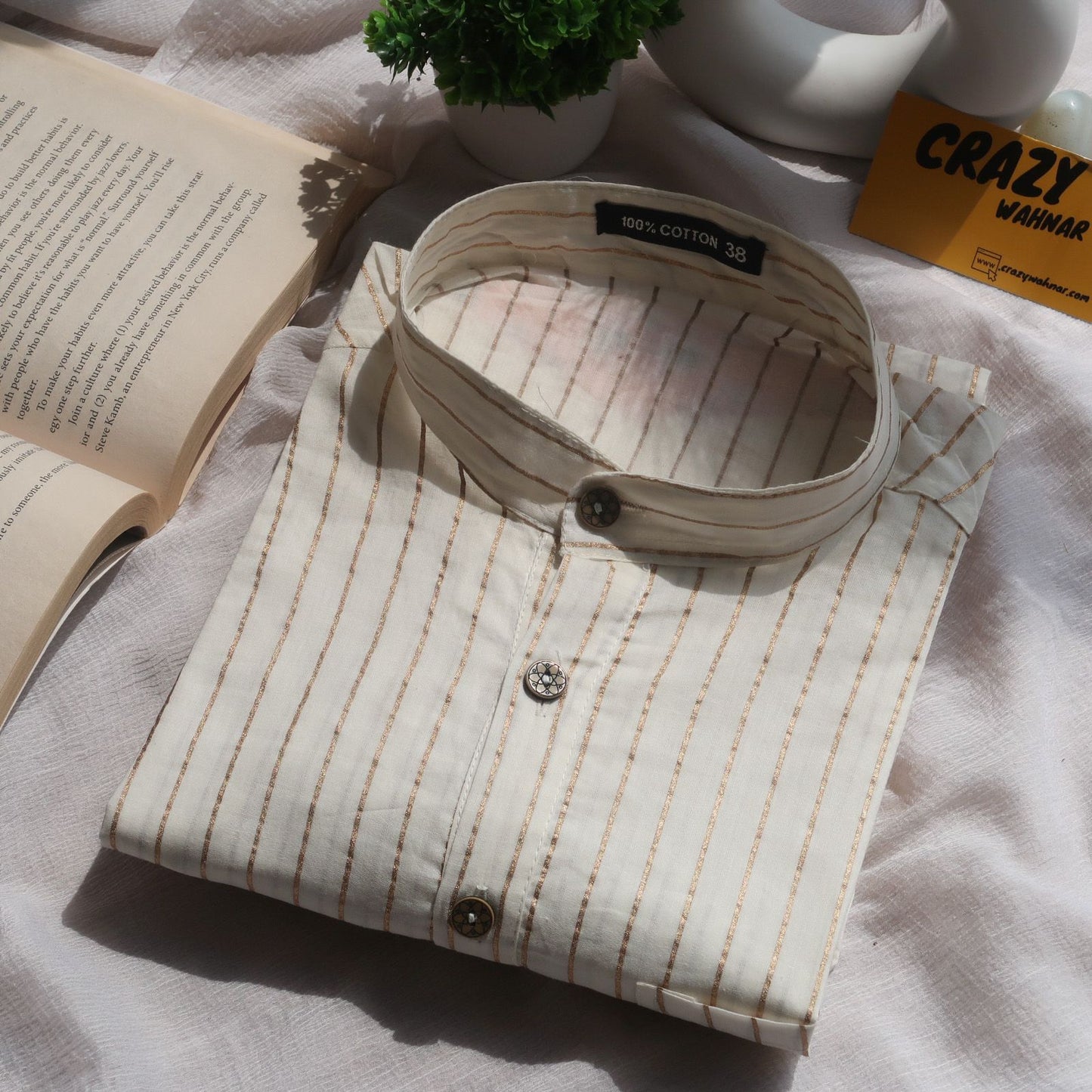 Saadgi Comfort Men Short Kurta