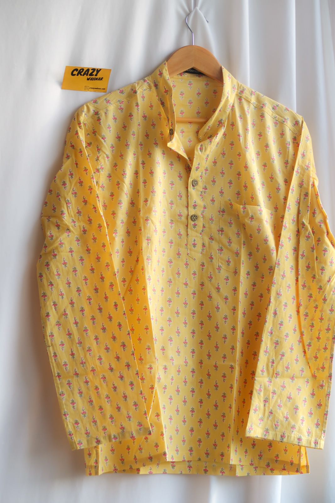 Sunshine Mellow Men Short Kurta
