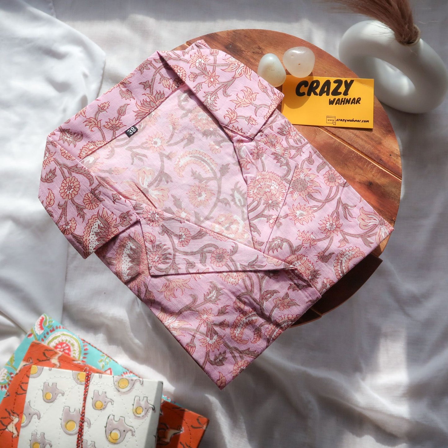 Rosy Petals Women Short Sleeve Shirt