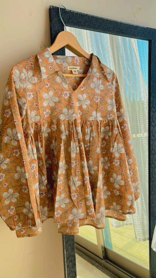 Simply Bloom Peplum Top Short Kurti