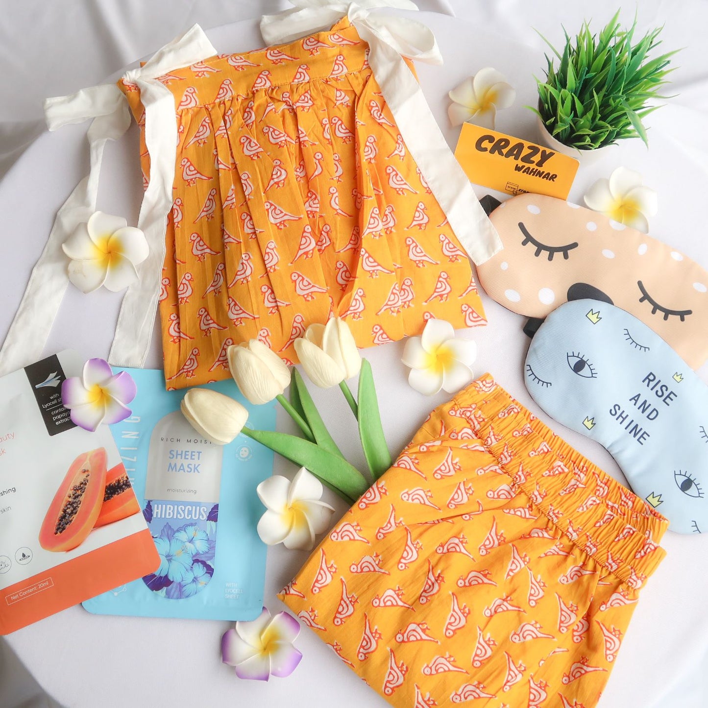 Sunshine Birdies Bow Co-ord Set