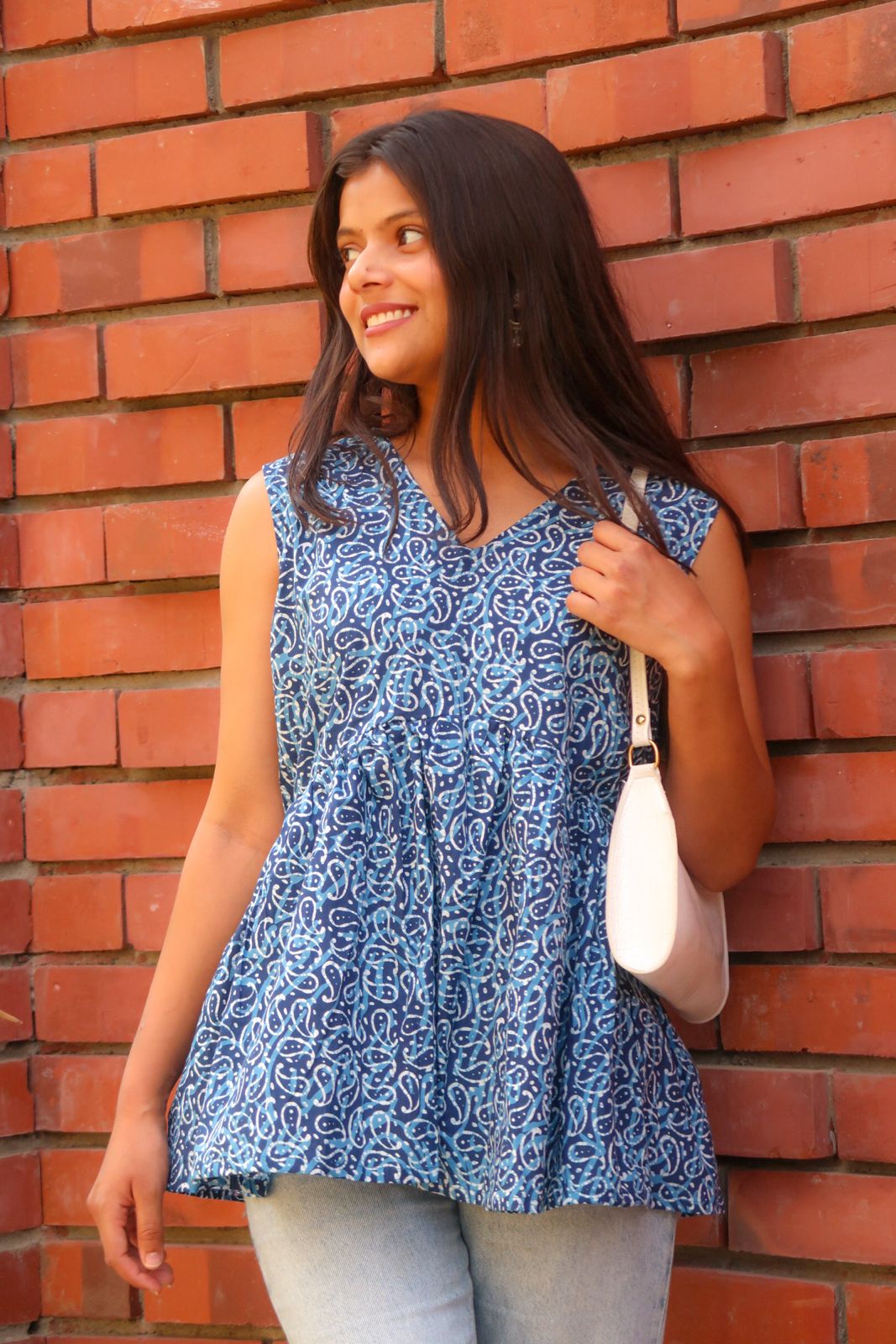 Shanaya The Dreamer Sleeveless Top Short Kurti