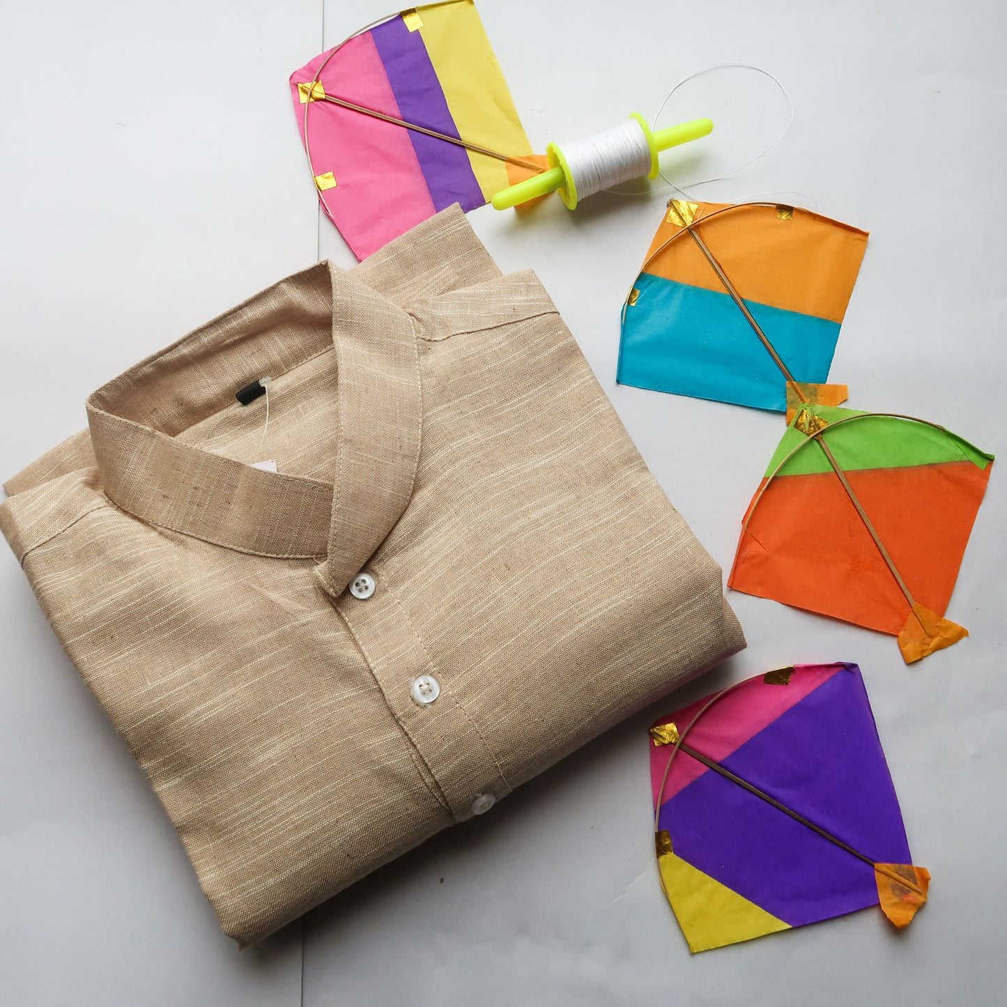 South Cotton Men Long Kurta