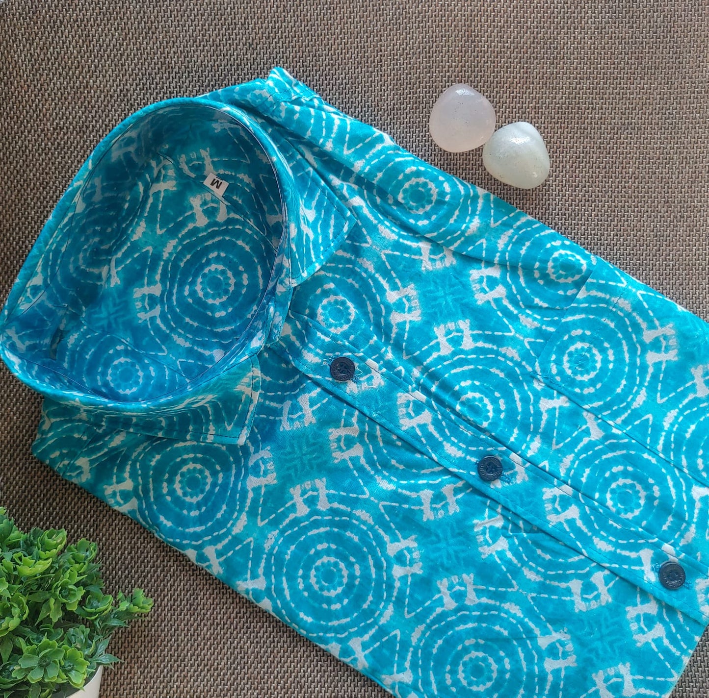 Blue Twister Full Sleeves Shirt