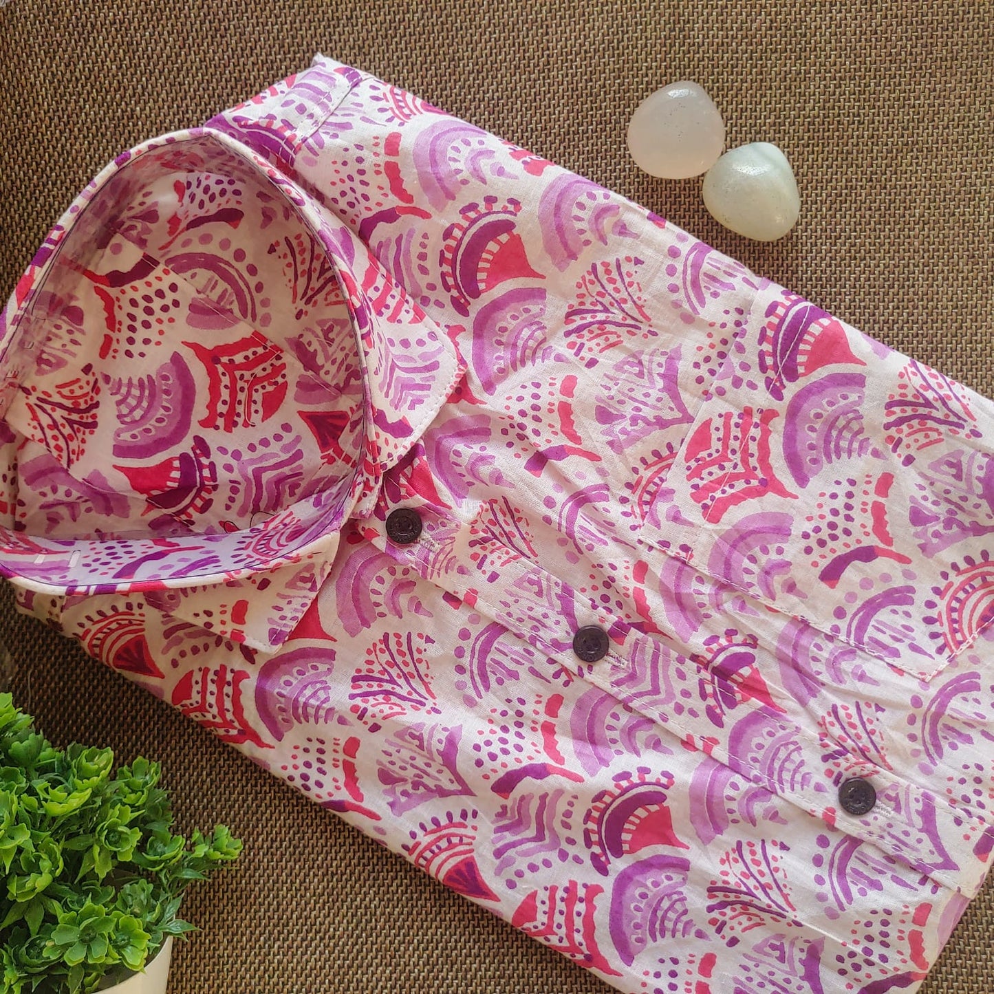 Shades of Purple Full Sleeves Shirt