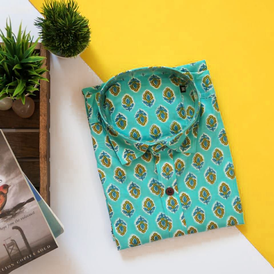 Calm Garden Full Sleeves Shirt