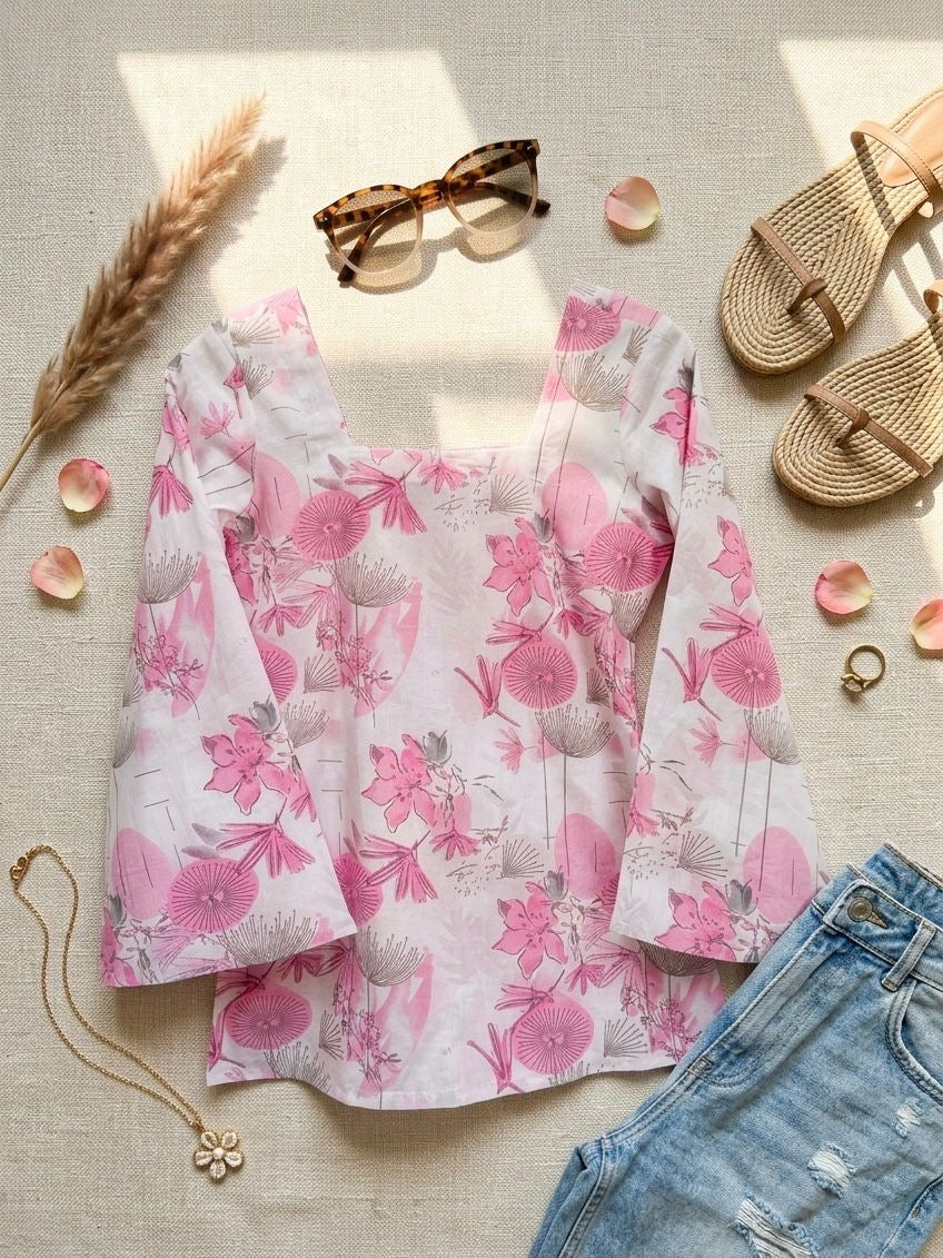Berry Blush kurti