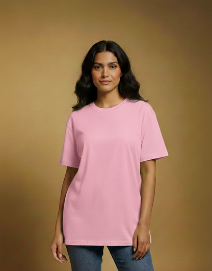 Soft Pink Oversize Unisex Tshirt