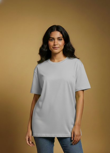 Gray Oversize Unisex Tshirt