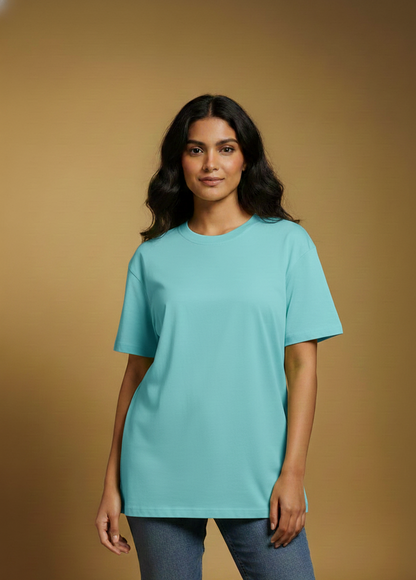 Soft Blue Oversize Unisex Tshirt