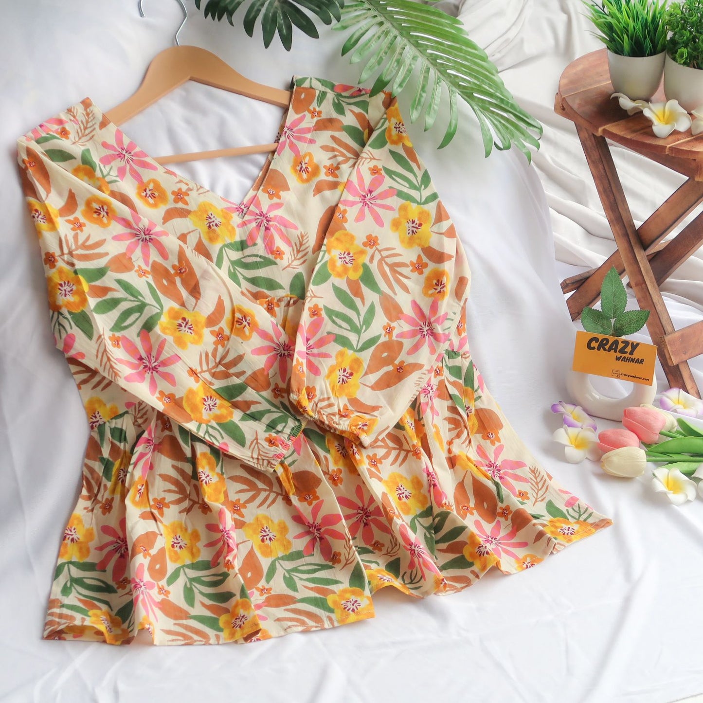 Botanical Bliss Barbie Kurti