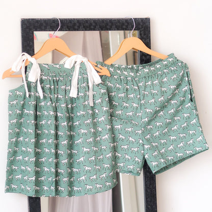 Self care Saga Bow Co-ord Set