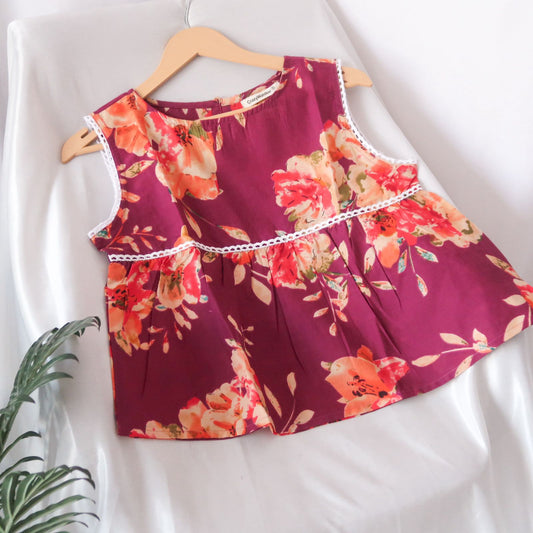 Bold Bloom POP Kurti