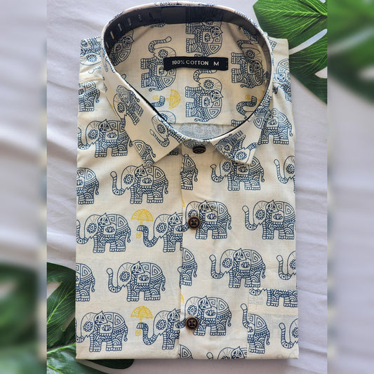 The Elephant Short Sleeve Shirt
