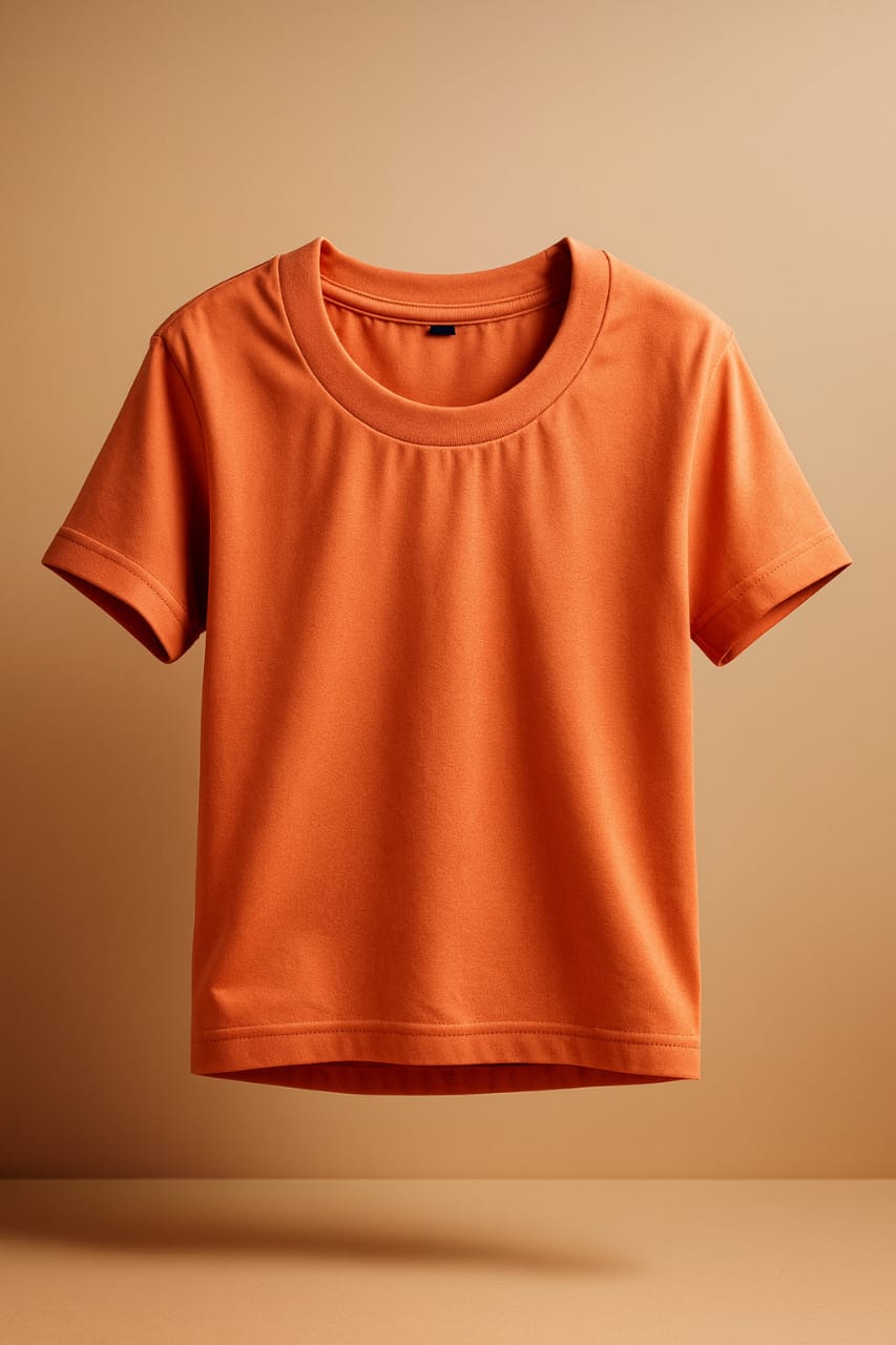 Soft Orange Oversize Unisex Tshirt