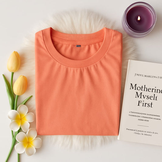 Soft Orange Oversize Unisex Tshirt