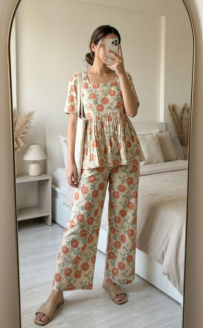 Funky Floral Co-ord Set