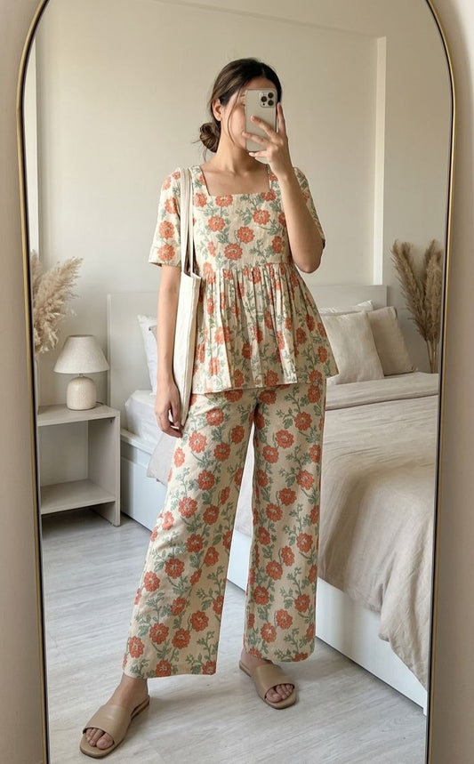 Funky Floral Co-ord Set