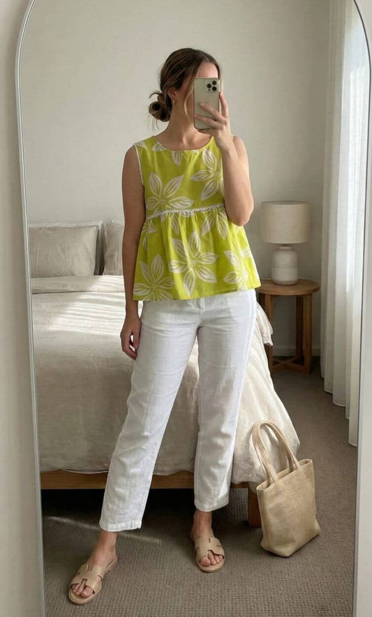 Lime Petal POP Kurti