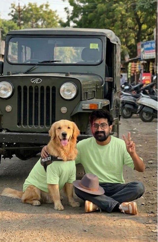 Pista Green Oversize Unisex Tshirt