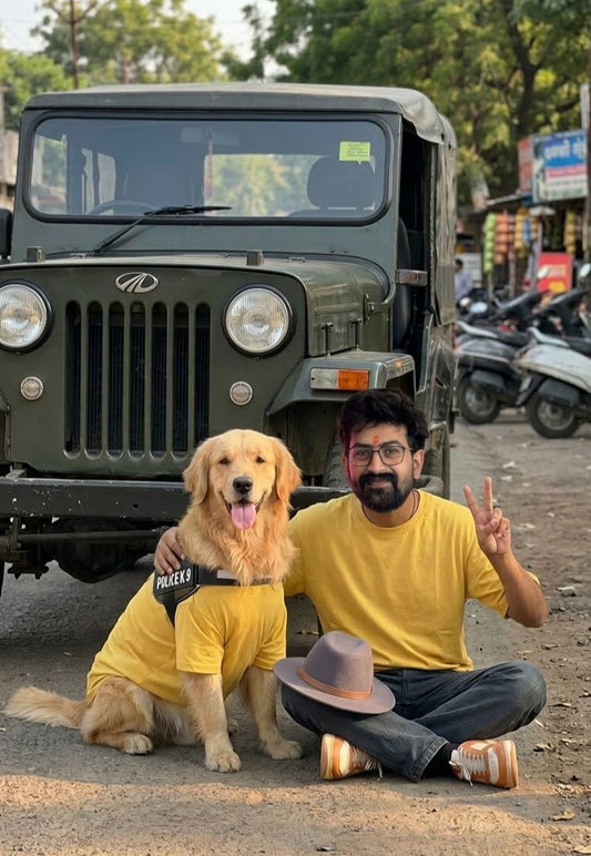 Yellow Oversize Unisex Tshirt