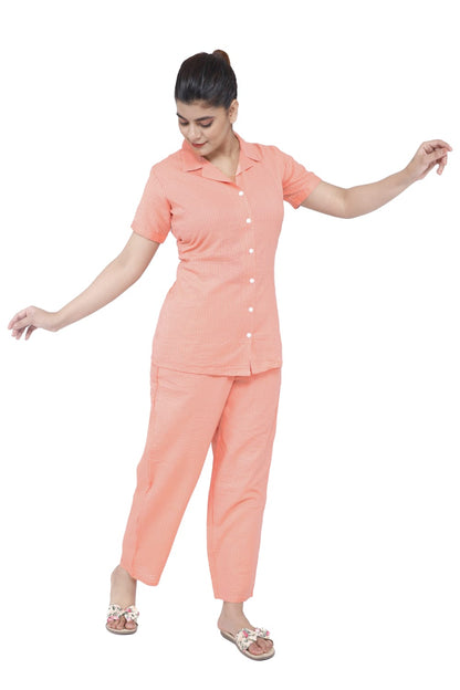 Flamingo Women's Cotton Night-suit