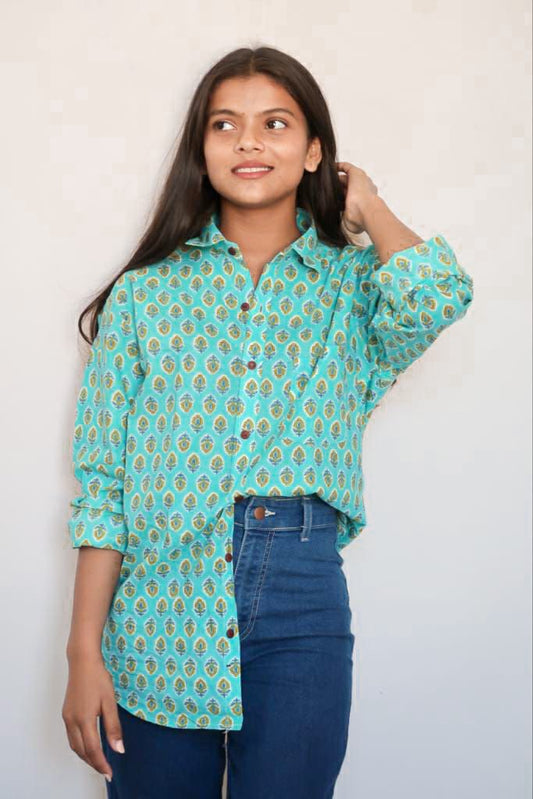 Calm Garden Full Sleeves Shirt